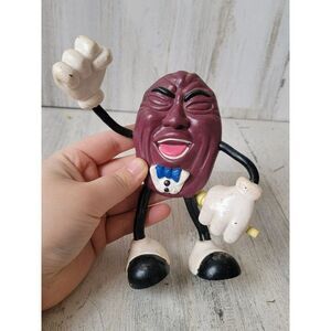 California raisins 1987 Applause microphone toy figure